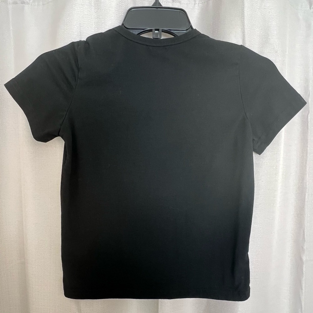 SHEIN Kids Black “In My Kindergarten Era” Graphic Tee – Size 7Y - Picture 3 of 4